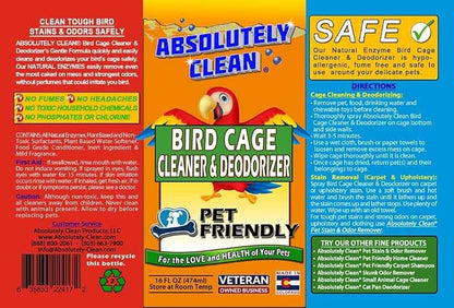Absolutely Clean Amazing Bird Cage Cleaner and Deodorizer - Image 7