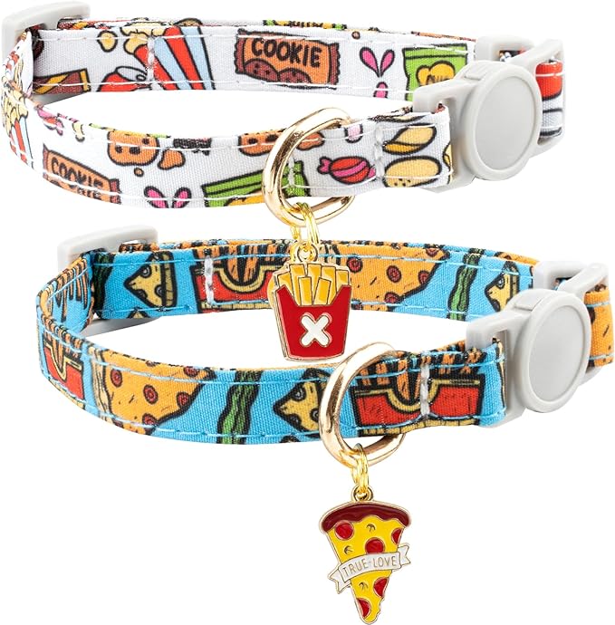Faygarsle 2 Pack Breakaway Cat Collar by Faygarsle