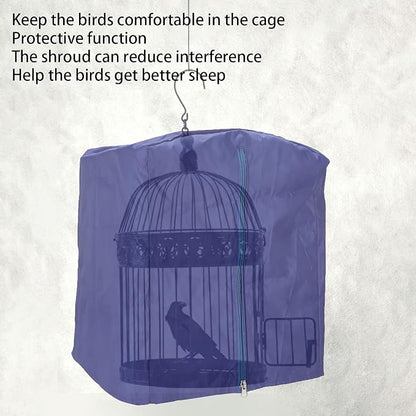 GLOGLOW Parakeet Cage Cover, Bird Cage Cover Breathable - Image 3