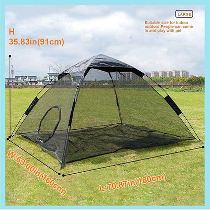 Portable Large Pop Up Pet Cat Tents Enclosures - Image 7