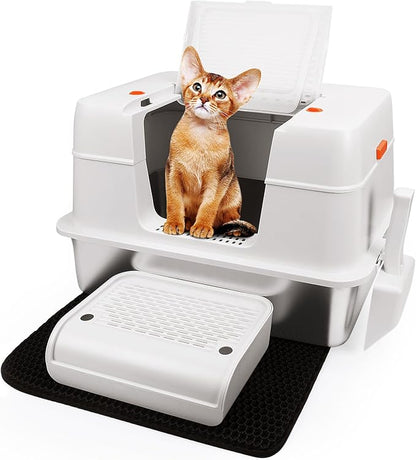 Vivifying Stainless Steel Litter Box - Image 9