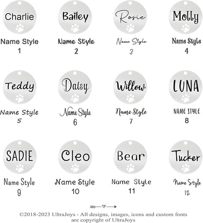 Ultra Joys Dog Tags Personalized - Image 5
