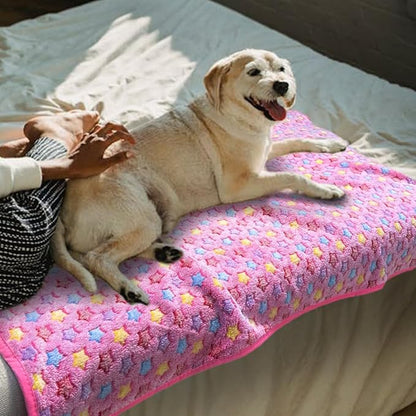 Dog Blankets for Medium Large Dogs, 3 Pack Washable Pet Throw 41" x 31" - Image 7