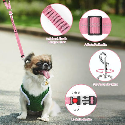 BWOGUE Pet Dog Cat Seat Belt Reflective Car Dog Headrest Restraint Leash - Image 4