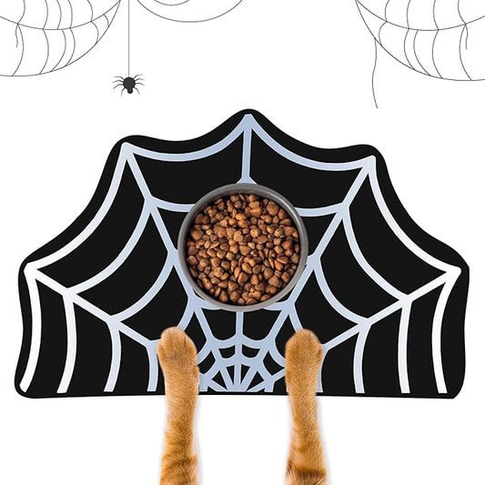 Pet Mat for Food and Water, Absorbent Non-Slip Quick Dry Dog Food Mat for Dog by Relosy