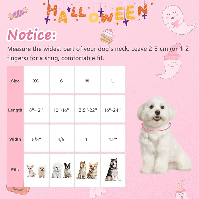 Halloween Dog Collar, Fall Dog Collars - Image 2