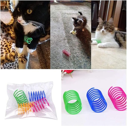 Andiker Interactive Cat Spiral Creative Spring Toy to Kill Time and Keep Fit - Image 8