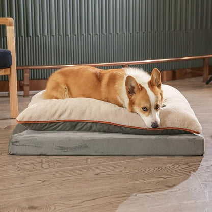 Amazon Basics Dog Bed with Cooling Gel Memory Foam, Pressure-Relief Support - Image 9