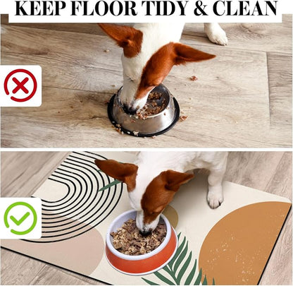 Super Absorbent Dog Food Mat - Image 3