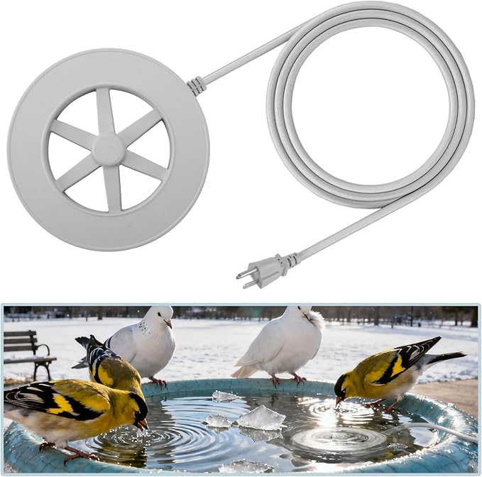 Alphatool 70W Bird Bath Heater for Outdoors in Winter by Alphatool