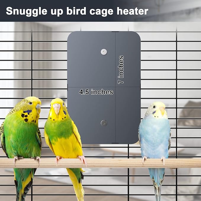 Fenocran Indoor Bird Heater Pad, USB Bird Warmer Heater, Bird Heater - Image 2