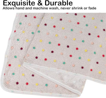 Dono 1 Pack 3 Dog Blankets, Soft Fluffy Fleece Pet Blanket Warm Sleep Mat Paw - Image 8