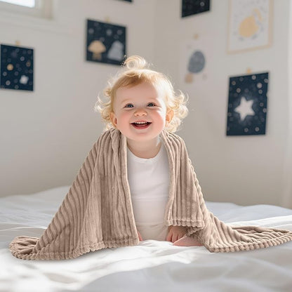 Soft Fleece Baby Blanket Ultra Cozy Baby Blankets - Image 8