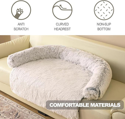 Tinaco Calming Dogs/Cats Bed Mats, Dog Pad Washable Removable Couch Cover - Image 4