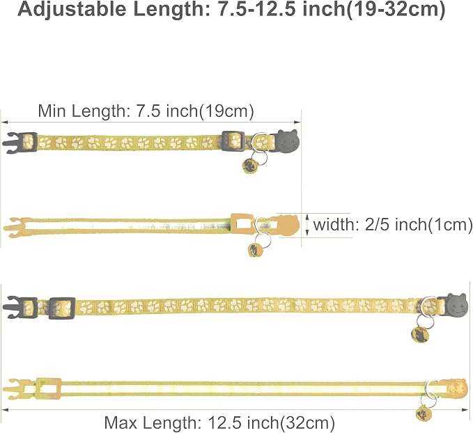 2 Pack Breakaway Cat Collars - Image 2