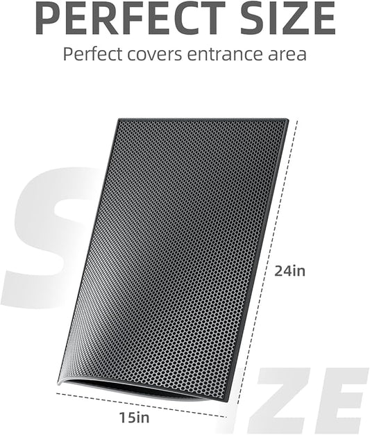 ESTHELLO Cat Litter Mat, Cat Litter Trapping Mat, Honeycomb Double Layer Design - Image 2