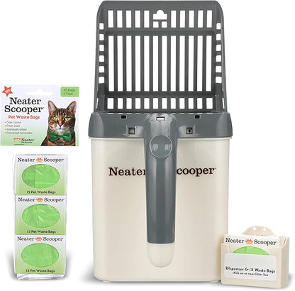 Neater Pet Brands Neater Scooper Standard Cat Litter Scoop, 60 Refill Bags – - Image 4