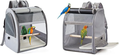 Durability Polyester Bird Travel Carriers Backpacks - Image 3