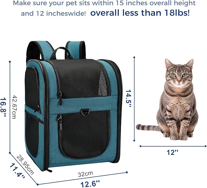 Apollo Walker Dog & Cat Carrier Backpack - Image 2