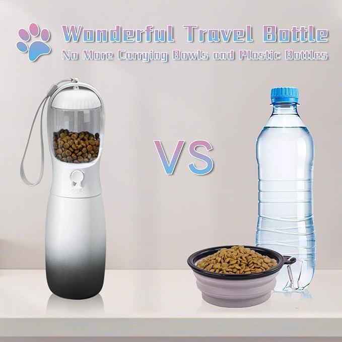 Portable 2-in-1 Pet Water Bottle - Image 5