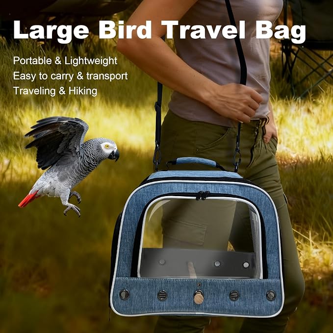 halinfer Bird Travel Carrier Cage - Image 6
