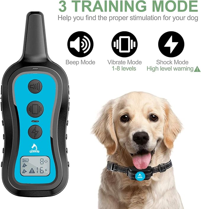 PATPET Dog Training Collar Dog Shock Collar - Image 2