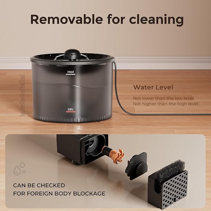 IMIPAW 5G WiFi Automatic Cat Feeder and Water Dispenser, Timed Dry Food - Image 8