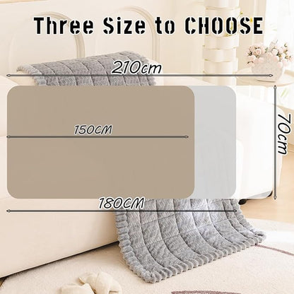 Sofa Cover Fuzzy Couch Cover for Pet, Couch Covers for Dogs Washable Non-Slip - Image 4