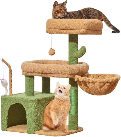 Taoqimiao MS043T Cat Tree, 32.2-Inch Cat Tower - Image 8