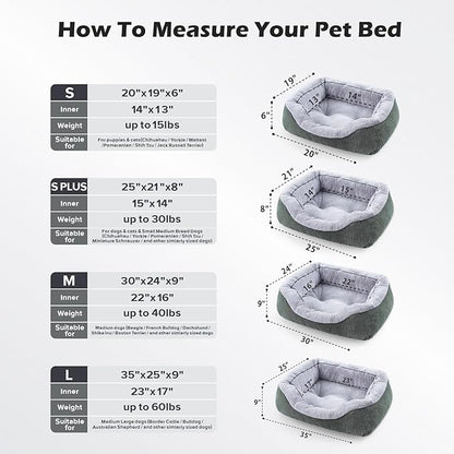 INVENHO Large Dog Beds Large Sized, Washable Orthopedic Warming Soft Sleeping - Image 5