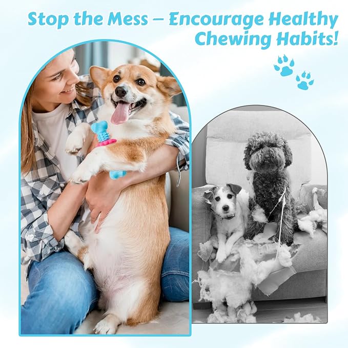 Puppy Chew Toys for Teething, Durable Dog Chew Toy for Aggressive Chewers - Image 5