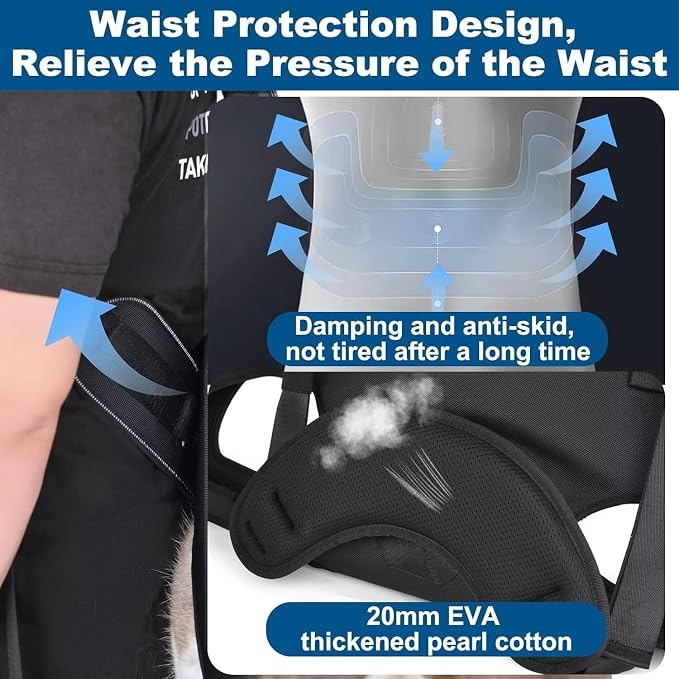 Dog Backpack Carrier for Medium Dogs Emergency Backpack, Joint Injuries - Image 6