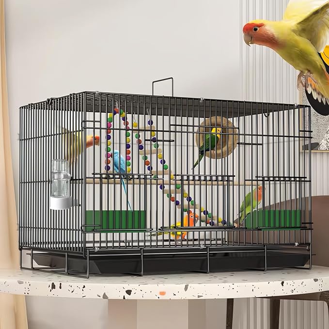 Pet Bird Automatic Water Dispenser, Bird Cage Hanging Drinking Device, - Image 6