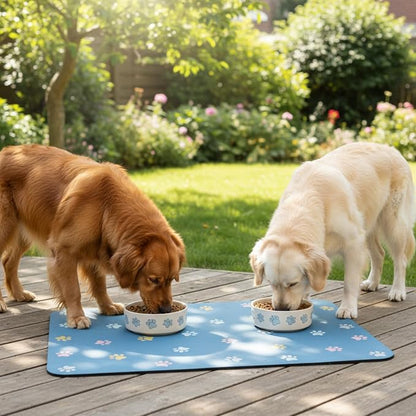 Pet Feeding Mat Absorbent Dog Mat - Image 2