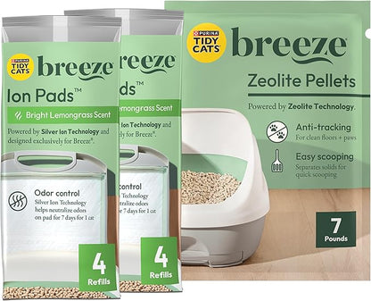Purina Tidy Cats Breeze Litter System Cat Refill Bundle by PurinaTidyCatsLitter