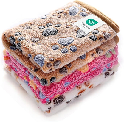 Luciphia 1 Pack 3 Blankets Super Soft Fluffy Premium Fleece Pet Blanket Flannel by luciphia