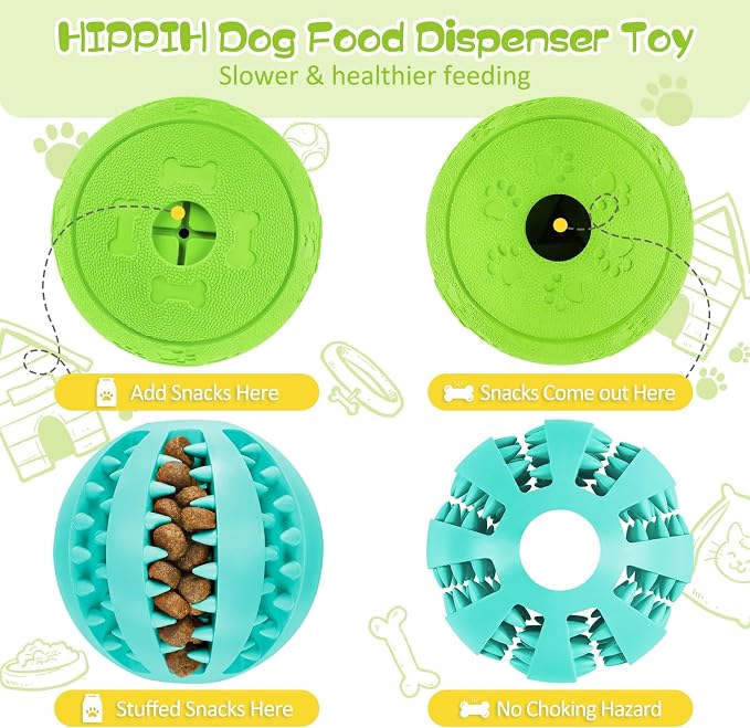 HIPPIH Dog Puzzle Toy 2 Pack, Interactive Dog Toys - Image 9