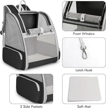 Cat Backpack Carrier, Pet Carrier Backpack - Image 2