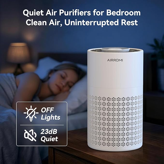 AIRROMI Air Purifier for Bedroom - Image 6