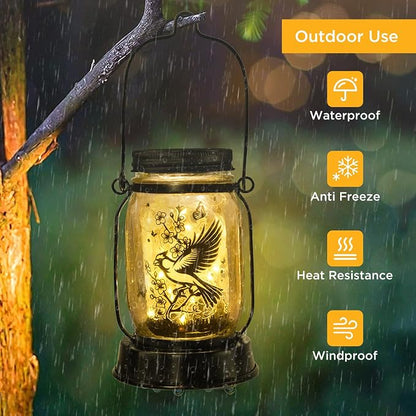kyoryuger Cardinal Gifts for Women/Men Cardinal Solar Lanterns Mom Grandma - Image 3