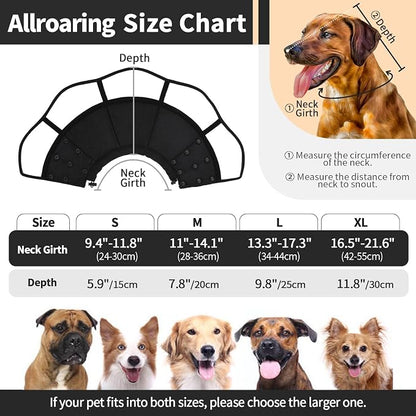 Allroaring Dog Cone Collar After Surgery, Soft Dog Cones - Image 2