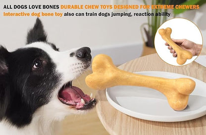Indestructible Dog Toy for Aggressive Chewers, Nylon Chew Toy for Medium and - Image 4