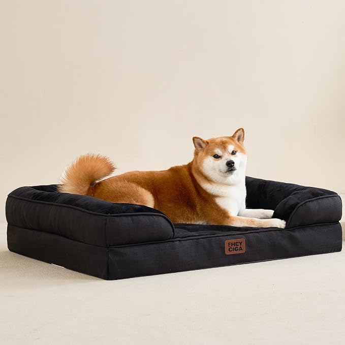 EHEYCIGA Orthopedic Dog Bed for Small Dogs, Waterproof Memory Foam Small Dog - Image 8