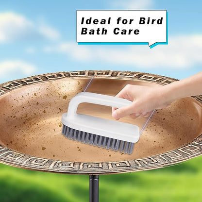 2-Pack Bird Bath Brush Includes Large and Small Brushes, Scrubbing Brush Set - Image 5