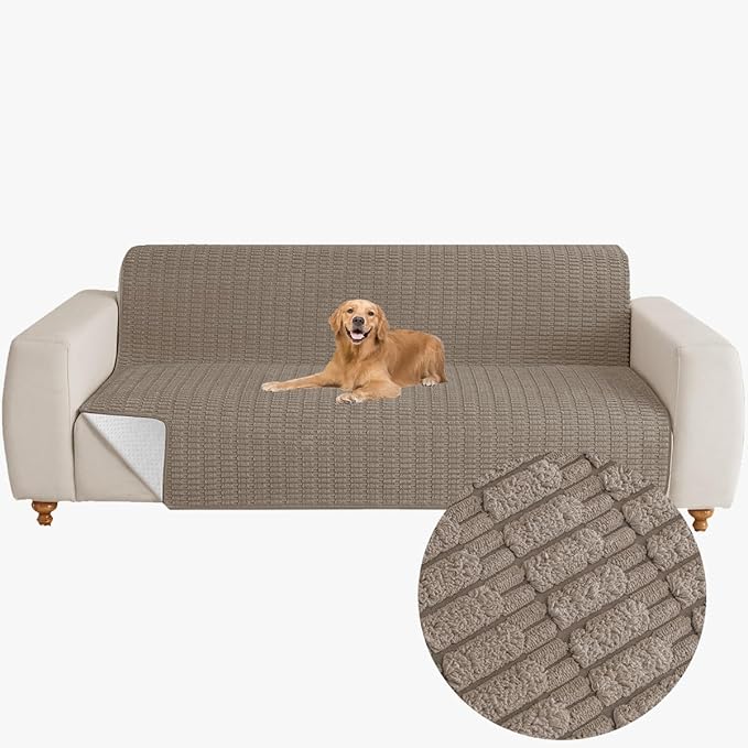 Muamar Dog Bed Cover Sofa Protector, Anti Slip Waterproof Sofa Covers by Muamar