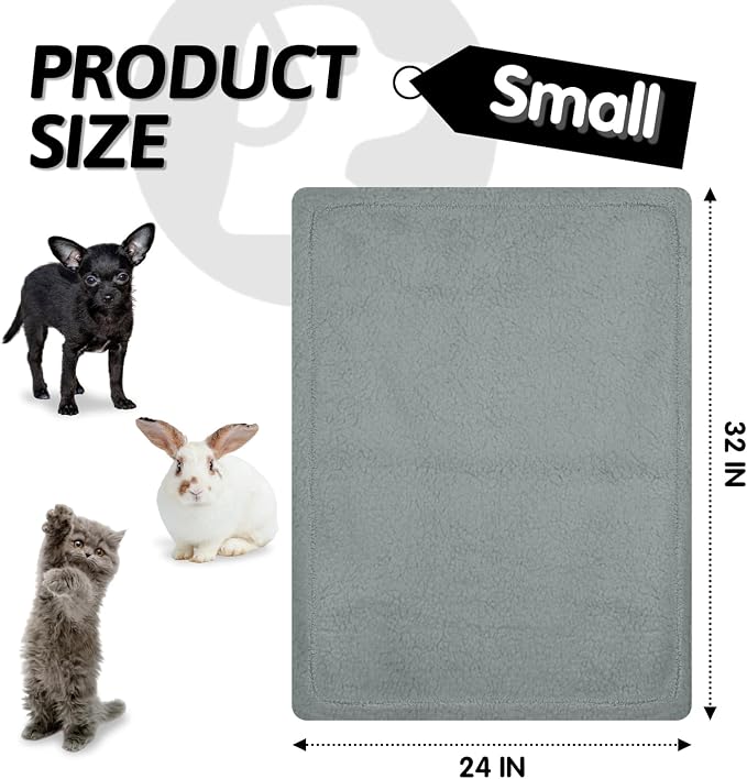 furrybaby Dog Blankets for Small Dogs, Puppy Small Fleece Blankets for Pets - Image 6