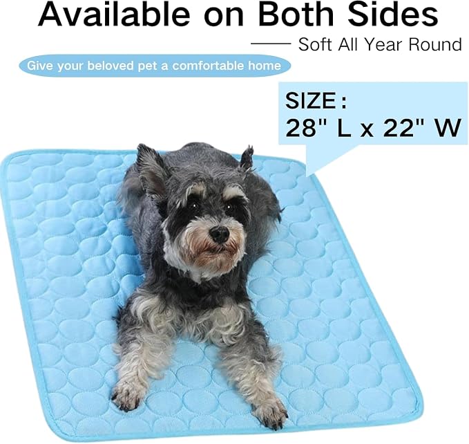 2025 New Dog Cooling Mat, Pet Cooling Mats, Summer Cool Pads Pet Mat Outdoor - Image 7