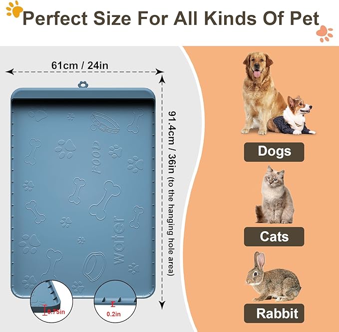 Dog Food Mat - Silicone Dog Mat - Image 6