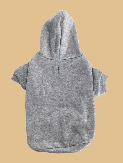 QWINEE Basic Dog Hoodie Sweatshirt Puppy Sweater Warm Cat Costumes Pet Clothes - Image 4