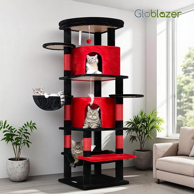 Globlazer Gothic Corner Cat Tree Tower - Image 8